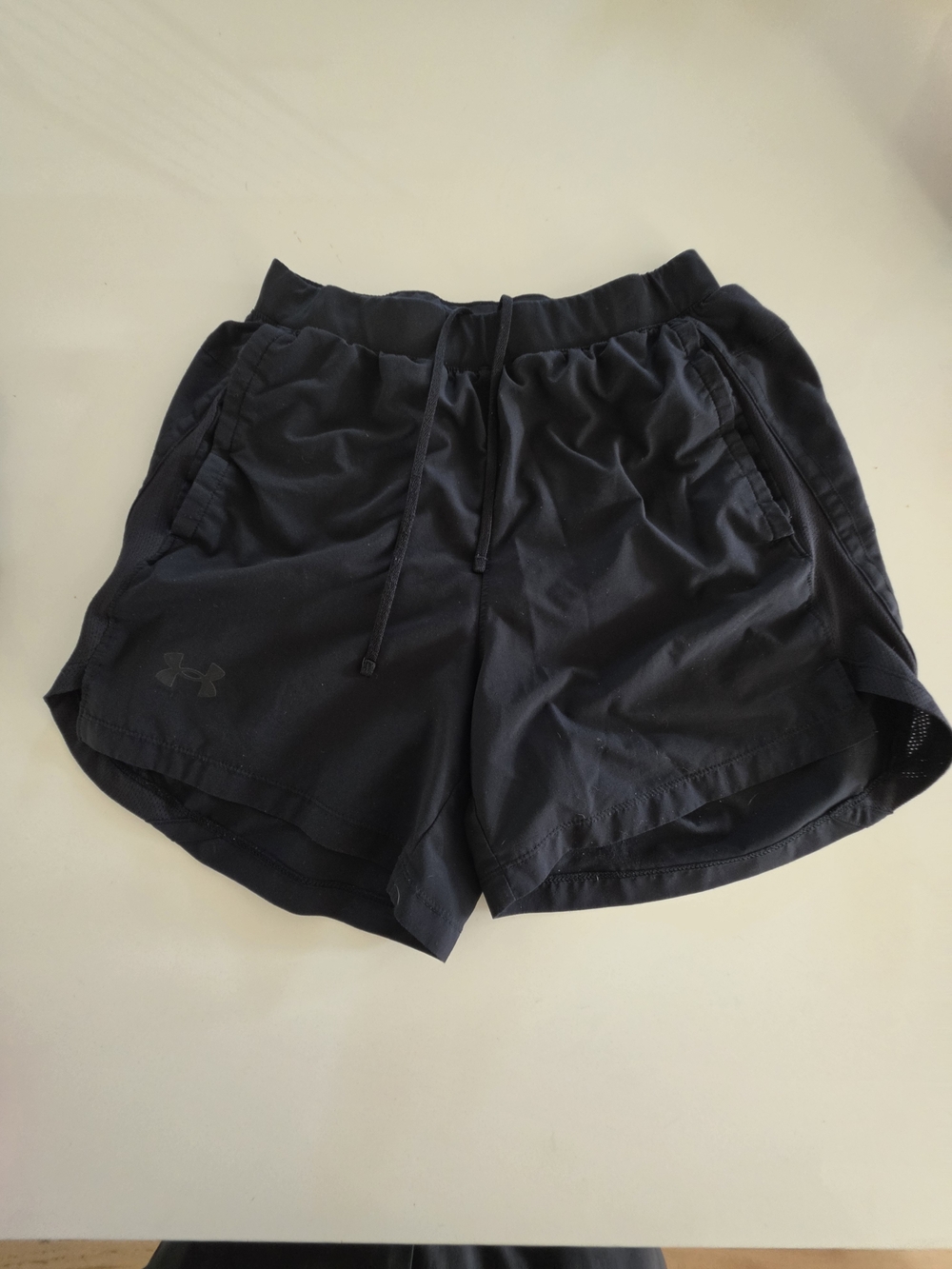 Under Armour Black Drawstring Training Shorts